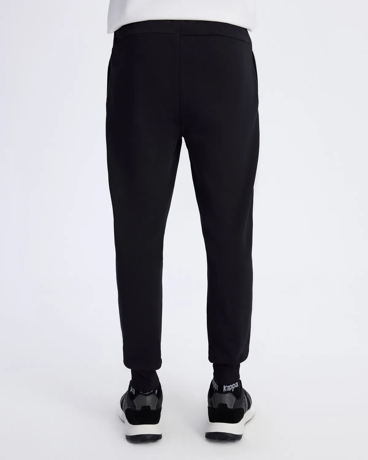 Siyah Authentic Baston Pant Erkek Siyah Comfort Fit Eşofman Altı