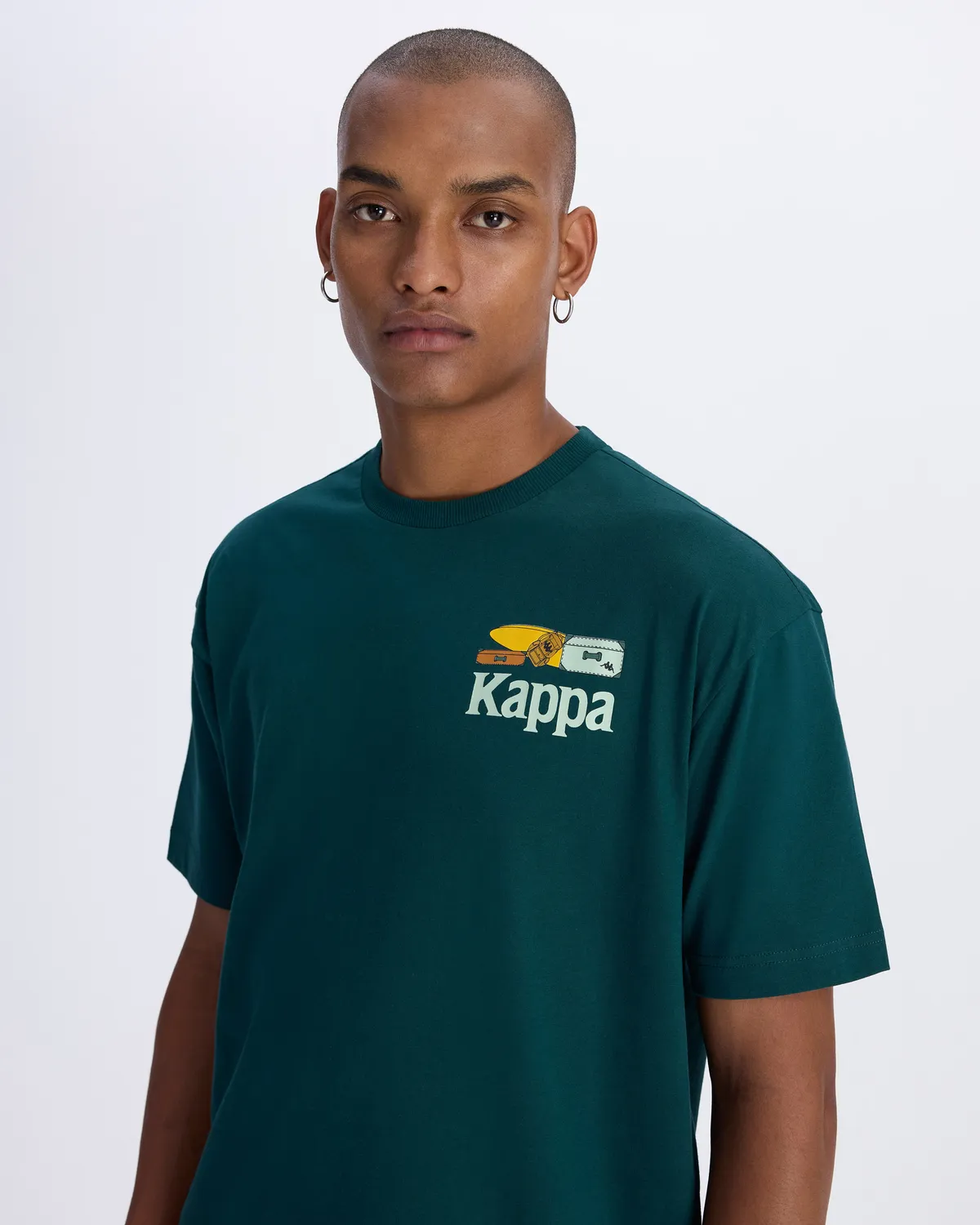 Yeşil Authentic Graphik Paras Tur Unisex Petrol Yeşili Comfort Fit Tişört