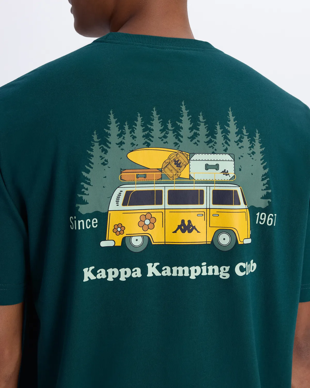 Yeşil Authentic Graphik Paras Tur Unisex Petrol Yeşili Comfort Fit Tişört