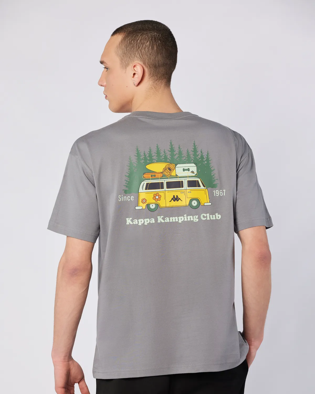 Siyah Authentic Graphik Paras Tur Unisex Antrasit Comfort Fit Tişört