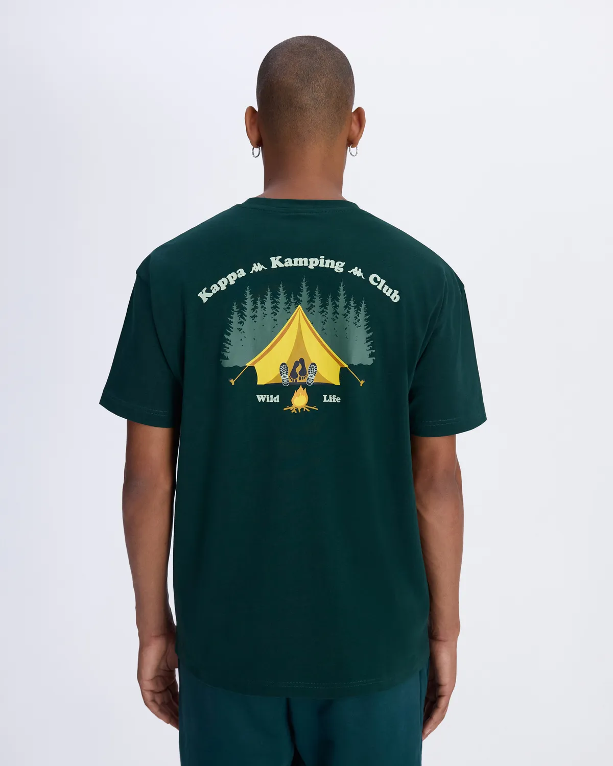 Yeşil Authentic Graphik Pirat Unisex Petrol Yeşili Comfort Fit Tişört