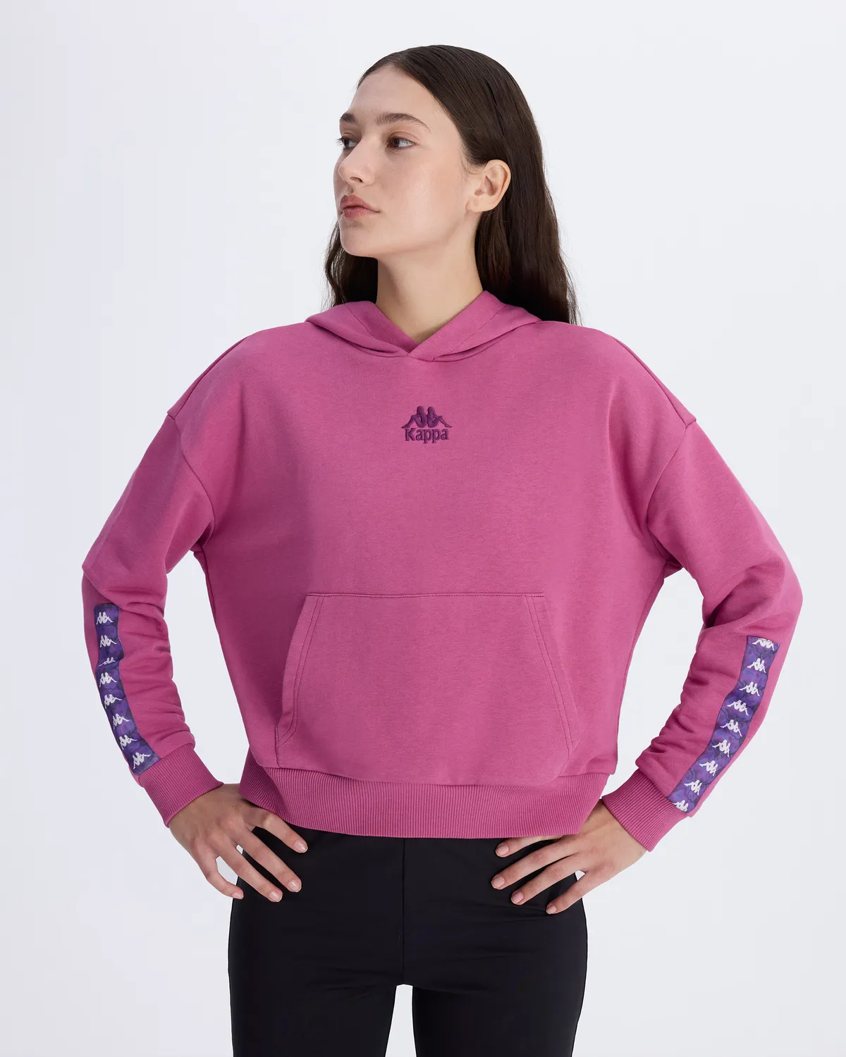 Pembe Authentic Alcott Hoodie Kadın Pembe Comfort Fit Hoodie