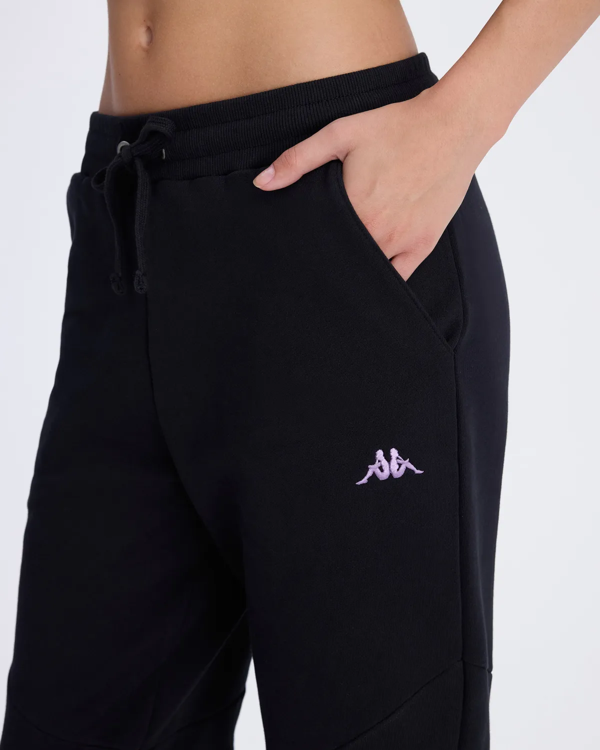 Siyah Authentic Alena Pant Kadın Siyah Comfort Fit Eşofman Altı