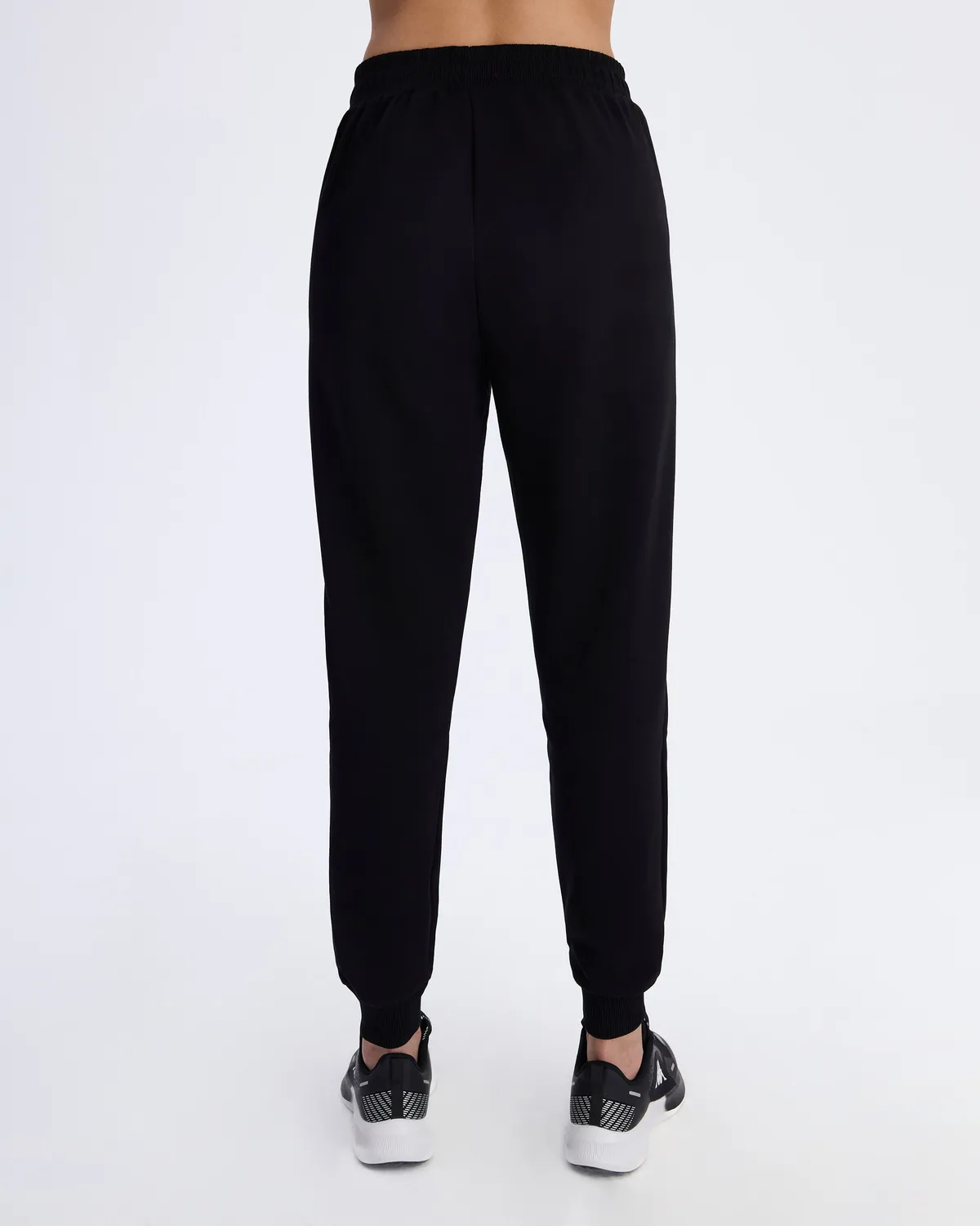 Siyah Authentic Angely Pant Kadın Siyah Comfort Fit Eşofman Altı