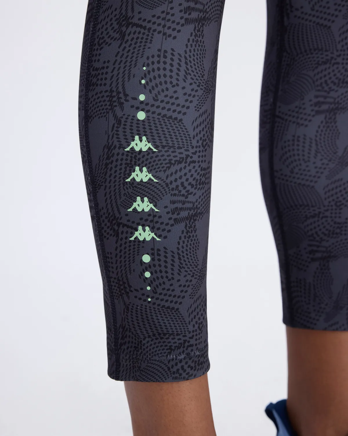 Siyah Kombat Fiu Tur Kadın Siyah Skin Fit Tayt