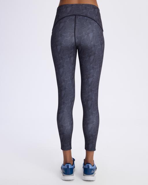 Siyah Kombat Fiu Tur Kadın Siyah Skin Fit Tayt - KAPPA® Türkiye