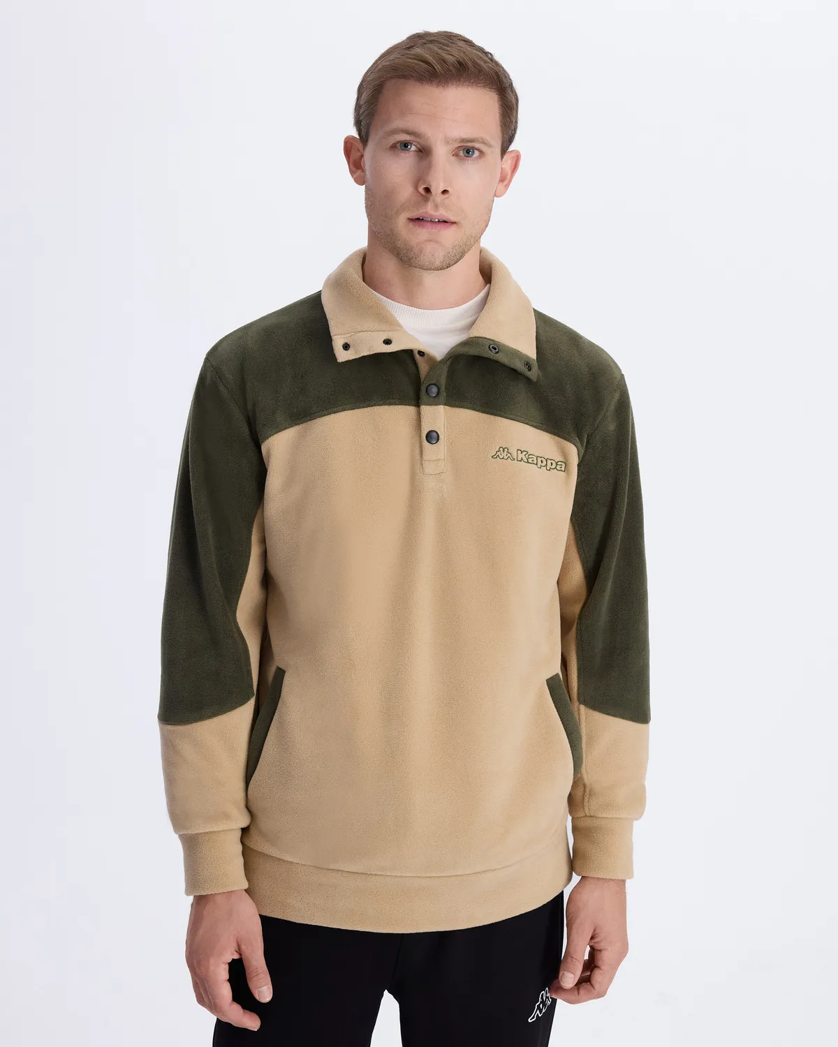 Bej Brice Erkek Bej-Haki Regular Fit Polar