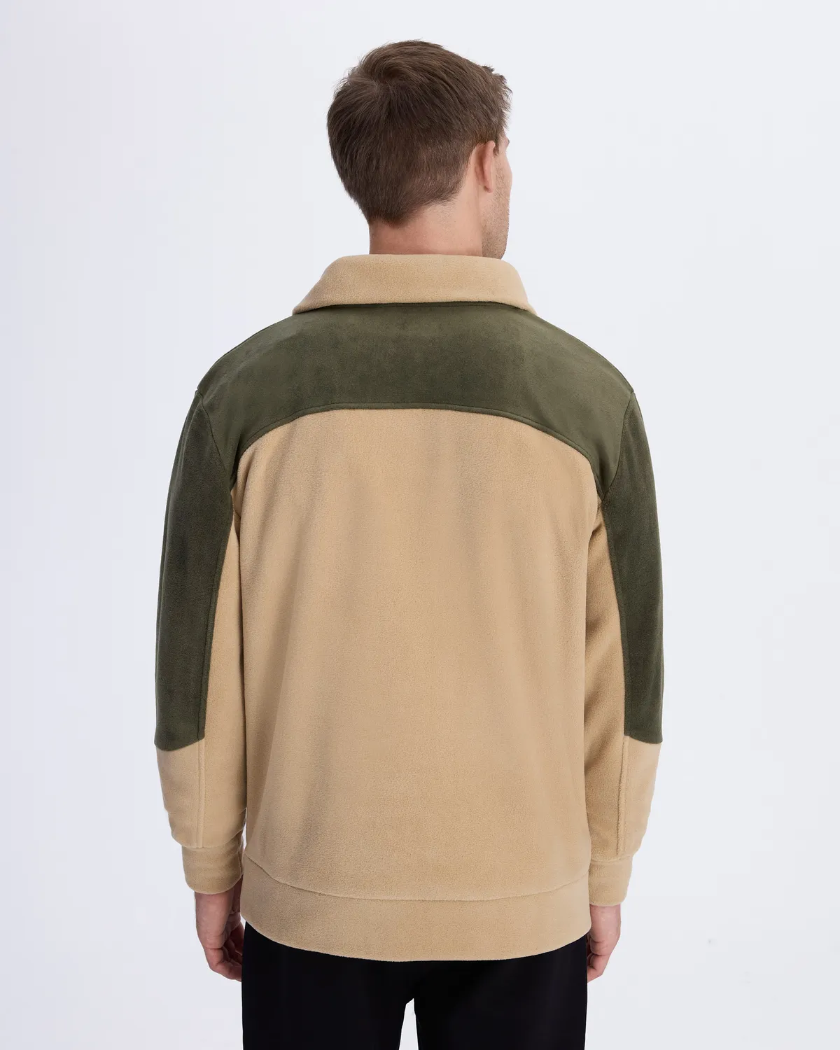 Bej Brice Erkek Bej-Haki Regular Fit Polar