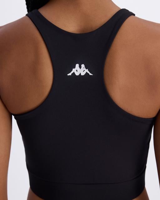 Siyah Berly Bra Kadın Siyah Skin Fit Sporcu Sütyeni - KAPPA® Türkiye