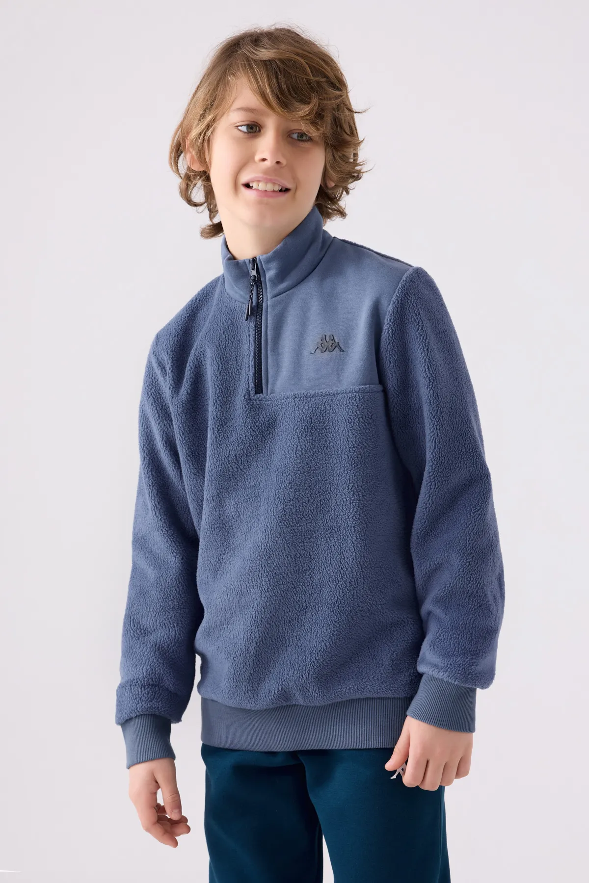 Mavi Drake Erkek Çocuk Mavi Regular Fit Sweatshirt