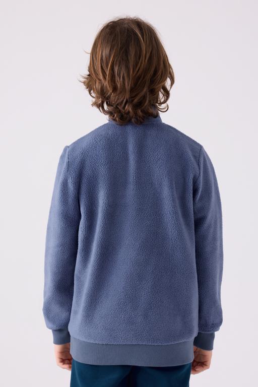 Mavi Drake Erkek Çocuk Mavi Regular Fit Sweatshirt - KAPPA® Türkiye