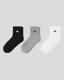 Osta 3pack Unisex Beyaz- Siyah-Gri Çorap