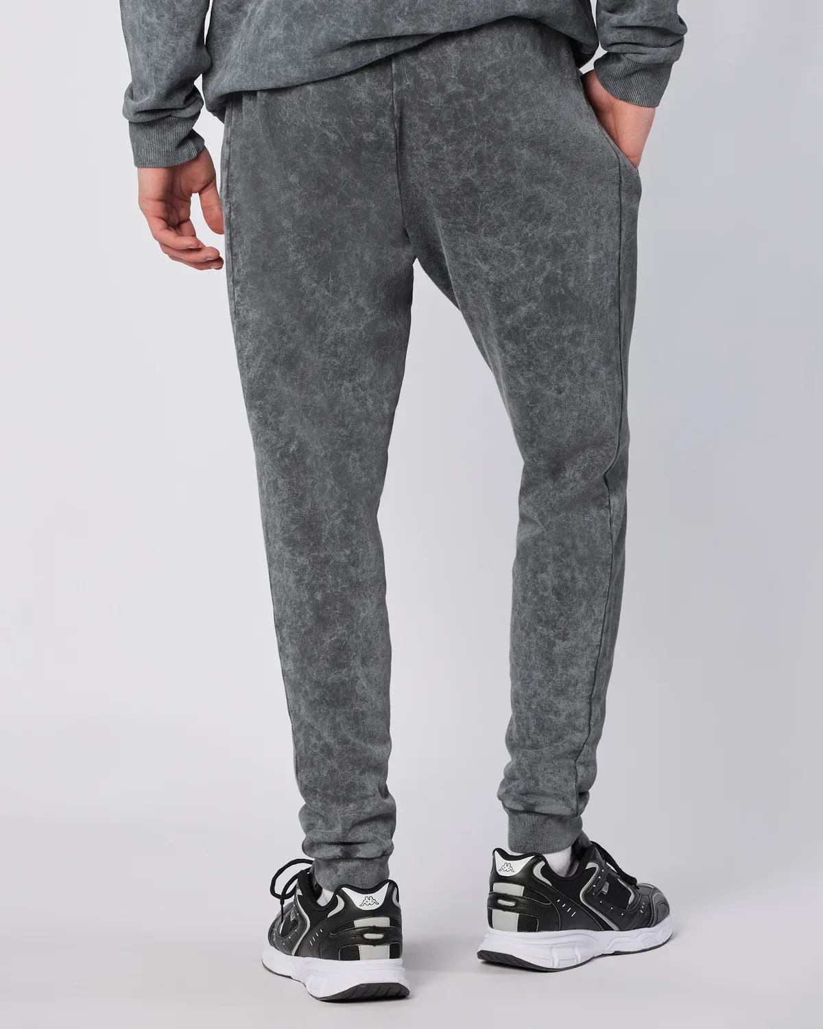 Siyah Hunter As Erkek Antrasit Comfort Fit Eşofman Altı