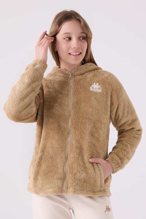 Bej Authentic  Dara Kız Çocuk Bej Regular Fit Sherpa - KAPPA® Türkiye