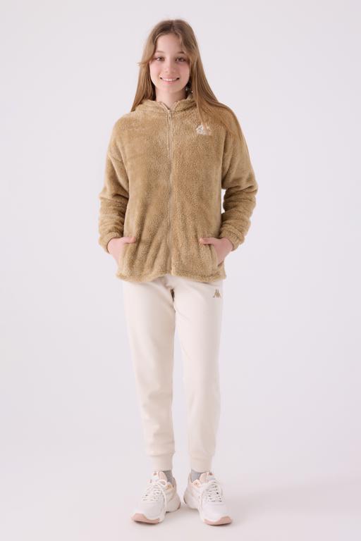 Bej Authentic  Dara Kız Çocuk Bej Regular Fit Sherpa - KAPPA® Türkiye