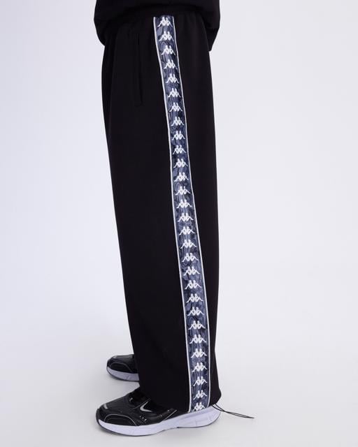 Siyah Authentic 222 Banda Papilogt Erkek Siyah Comfort Eşofman Altı - KAPPA® Türkiye