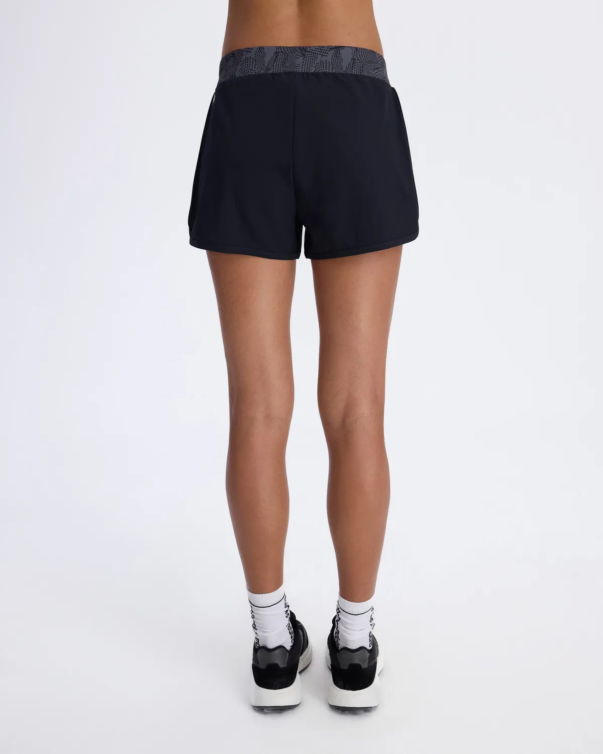 Siyah Feva Tur Kadın Siyah Skin Fit Şort