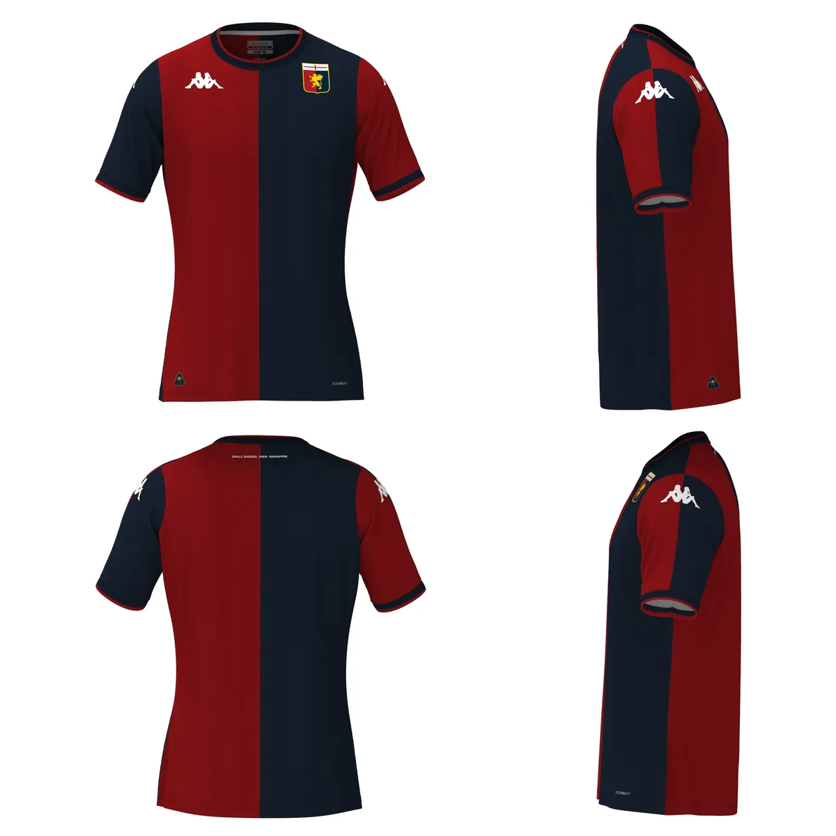 Kırmızı Kombat 2025 Genoa Home Erkek Kırmızı Regular Forma
