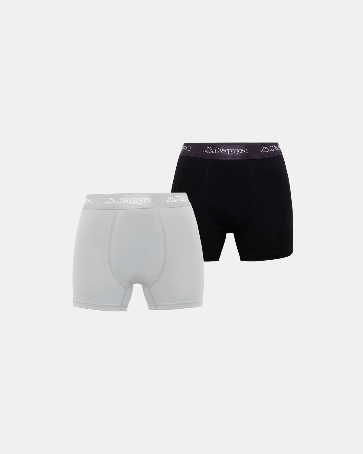 Siyah Logo Kabox 2 Erkek Siyah-Gri Regular Fit Boxer