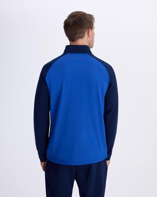 Mavi Tenerife Erkek Mavi Regular Fit Fermuarlı Eşofman Üstü - KAPPA® Türkiye