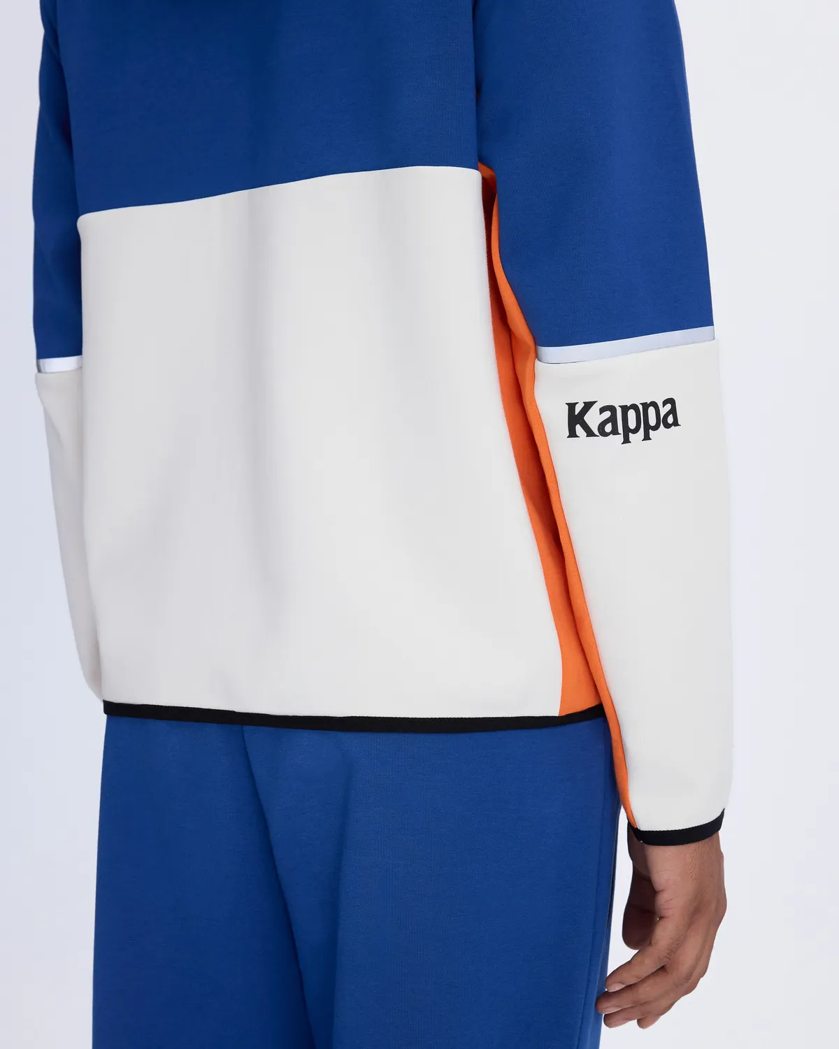 Mavi Authentic 
nisty Full Zip Erkek Mavi-Beyaz Regular Fit Fermuarlı Eşofman Üstü