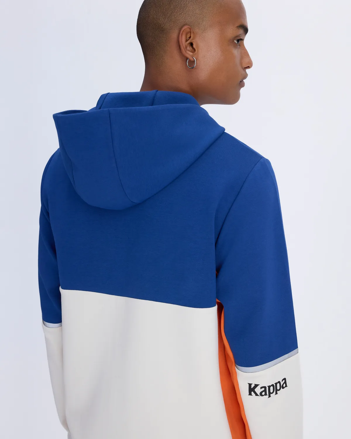 Mavi Authentic 
nisty Full Zip Erkek Mavi-Beyaz Regular Fit Fermuarlı Eşofman Üstü