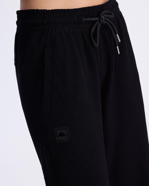 Siyah Panticosa Kadın Siyah Oversize Fit Eşofman Altı - KAPPA® Türkiye