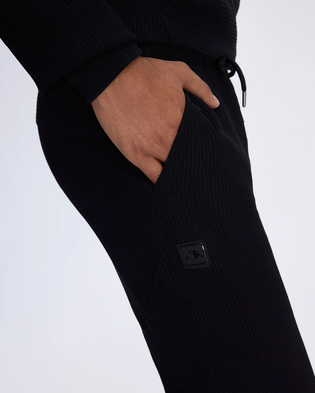 Siyah Salbadell Erkek Siyah Comfort Fit Eşofman Altı