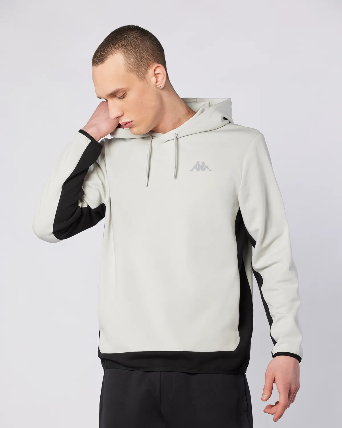 Gri Authentic Lake Erkek Gri Regular Fit Hoodie