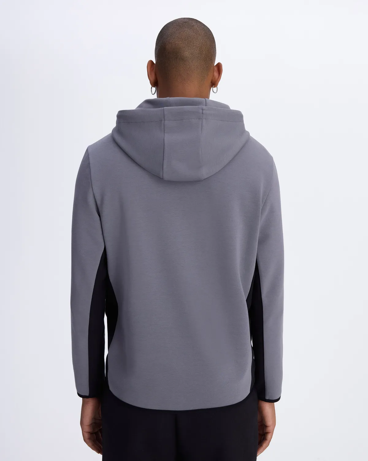 Siyah Authentic Lake Erkek Antrasit Regular Fit Hoodie