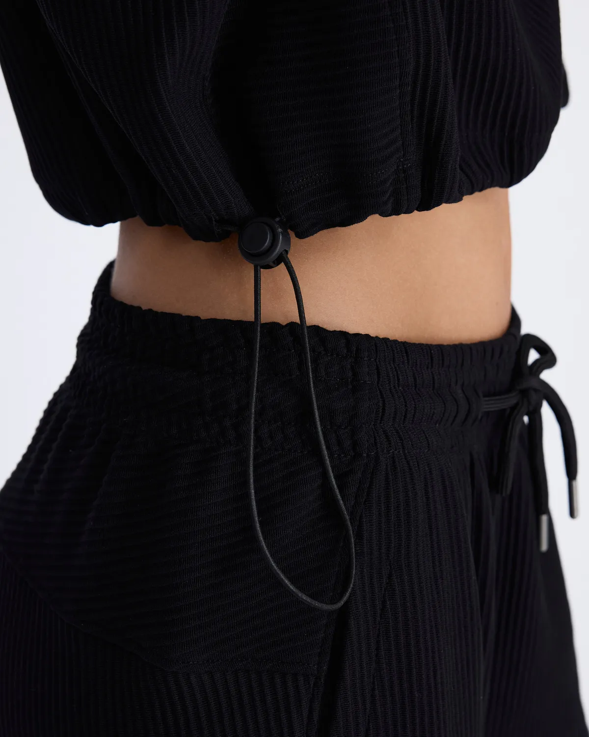 Siyah Sanabria Kadın Siyah Oversize Fit Sweatshirt