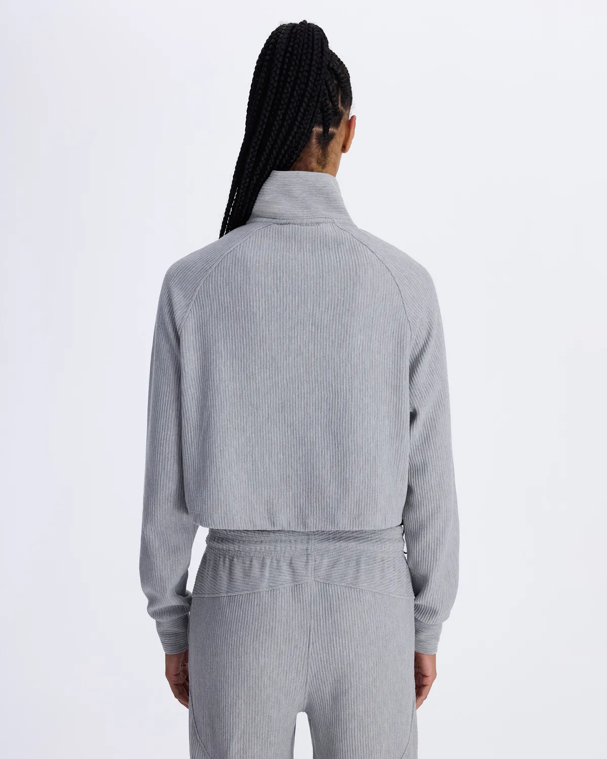 Gri Sanabria Kadın Gri Oversize Fit Sweatshirt