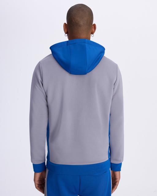 Mavi Alexander Full Zip Erkek Mavi-Gri Regular Fit Fermuarlı Eşofman Üstü - KAPPA® Türkiye