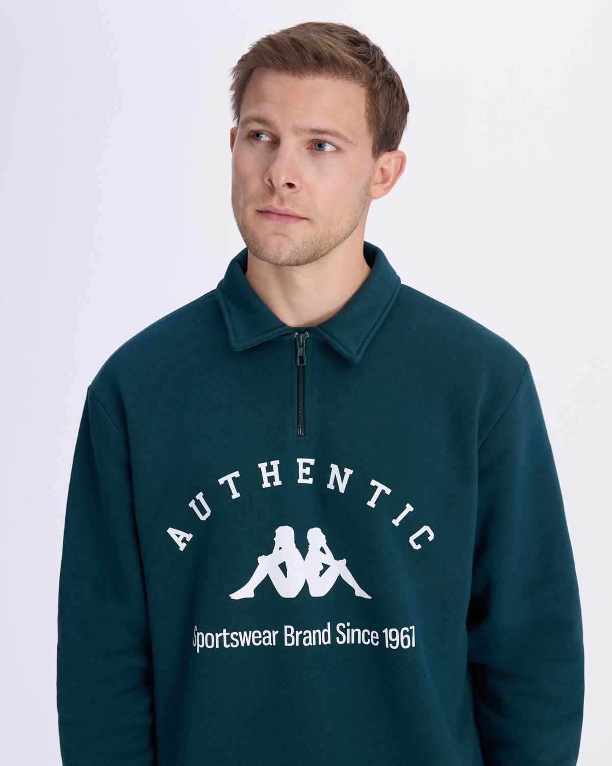 ORGANIC COTTON CUPRA FLOW サイズ2 Embroidered Collar Cupra Two-Piece Set in Khaki