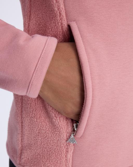 Pembe Authentic Nell Kadın Pembe Regular Fit Polar - KAPPA® Türkiye