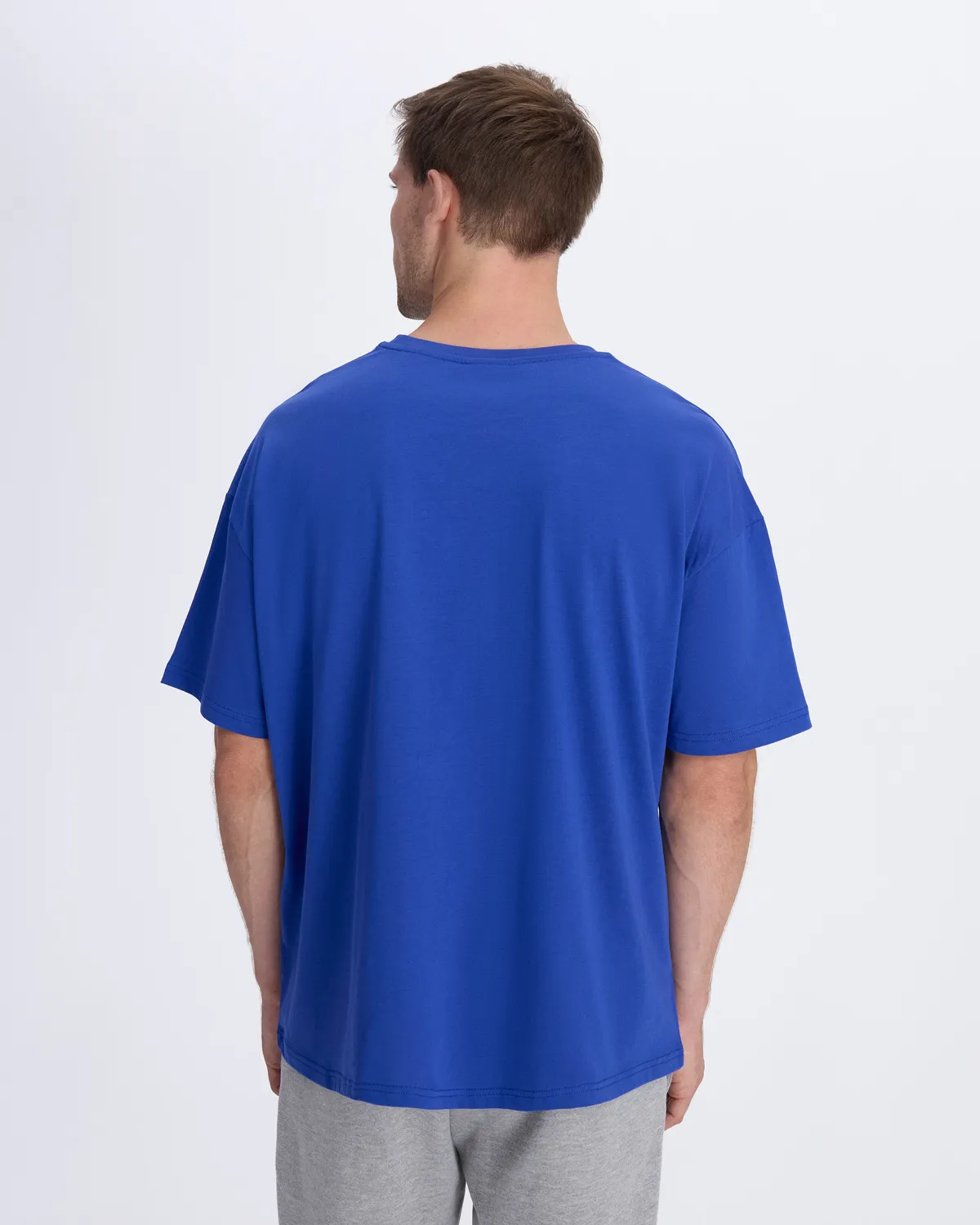 Mavi Chibaf Tee Erkek Mavi Oversize Fit Tişört