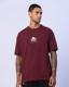 Chibaf Tee Erkek Beyaz Oversize Fit Tişört