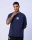 Chibaf Tee Erkek Beyaz Oversize Fit Tişört