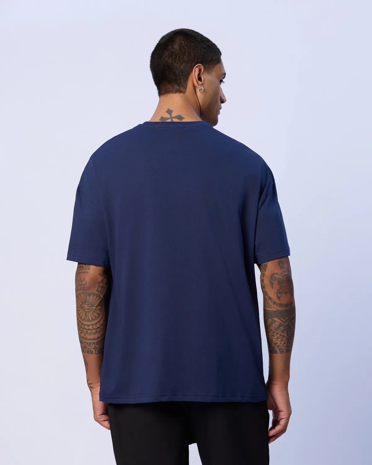 Mavi Chibaf Tee Erkek Lacivert Oversize Fit Tişört