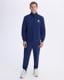 Authentic İtaly Full Zip Erkek Siyah Comfort Fit Fermuarlı Eşofman Üstü