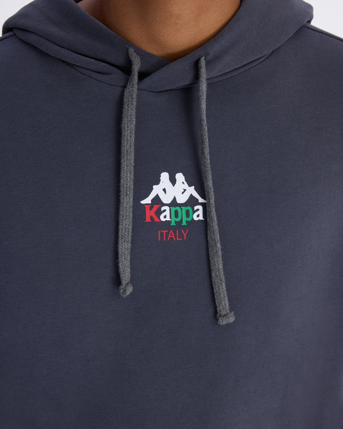 Gri Authentic İtaly Hoodie Erkek Gri Comfort Fit Hoodie