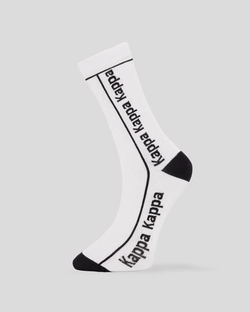 Beyaz Madis 3pack Unisex Beyaz-Kırmızı-Mavi Çorap - KAPPA® Türkiye