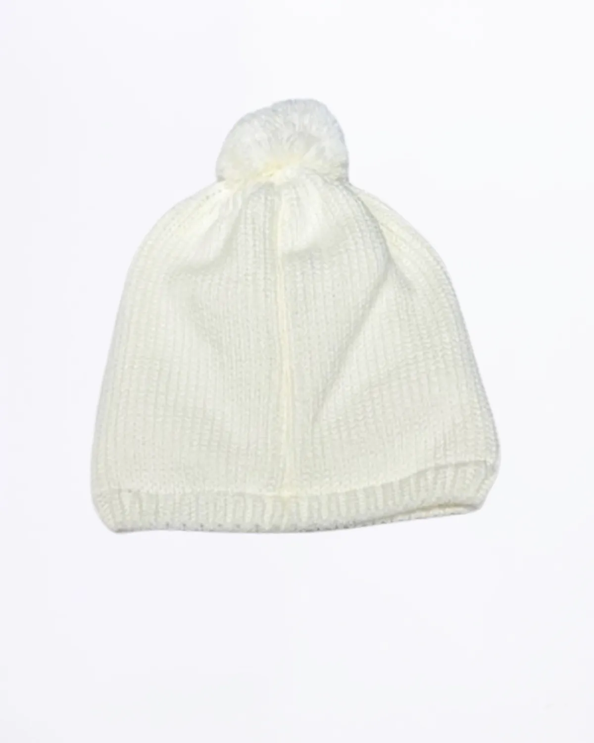 Beyaz Pomok Tr Kadın Beyaz Regular Fit Bere