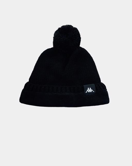 Siyah Pomok Tr Kadın Siyah Regular Fit Bere - KAPPA® Türkiye