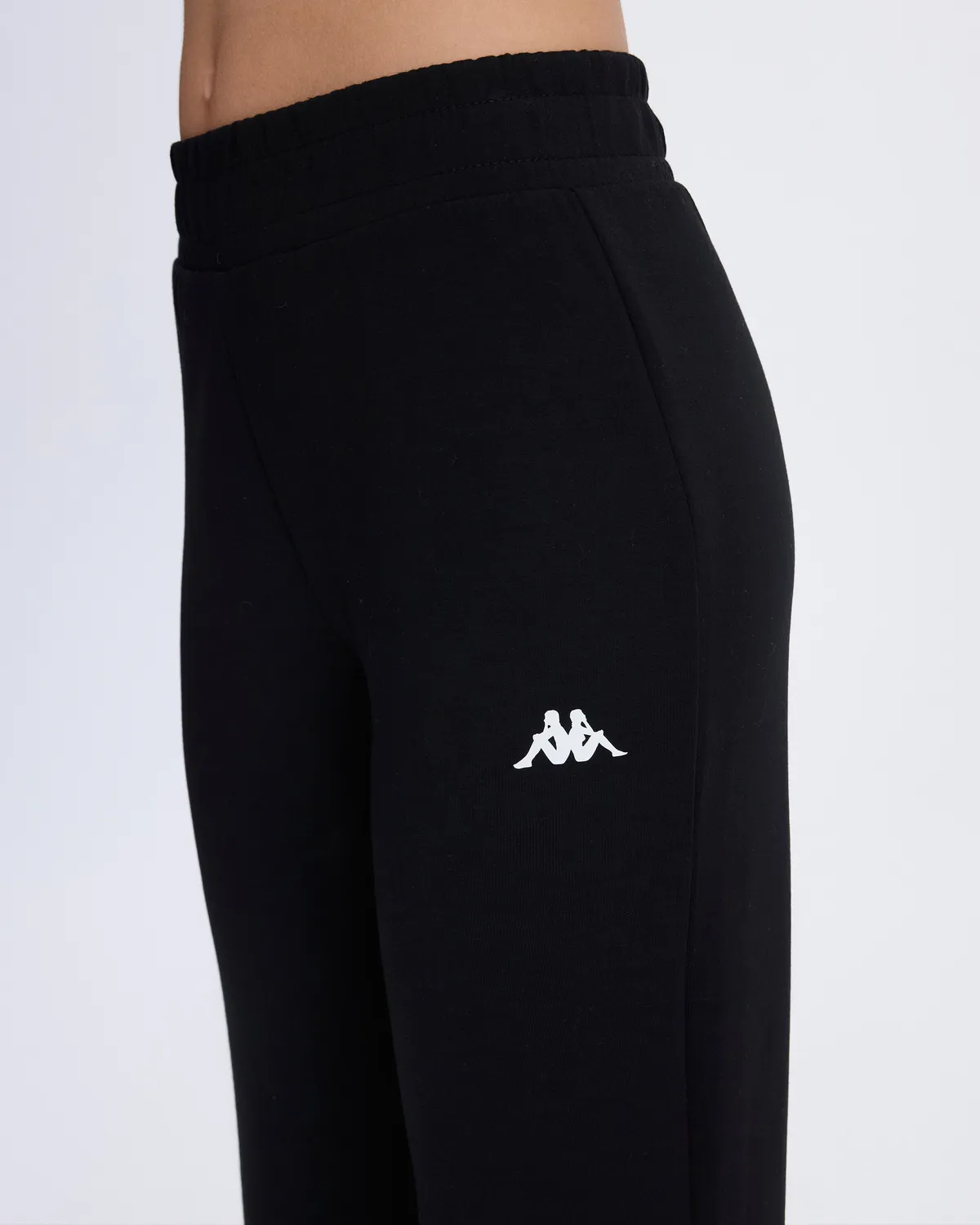 Siyah Belen Pant Kadın Siyah Comfort Fit Eşofman Altı