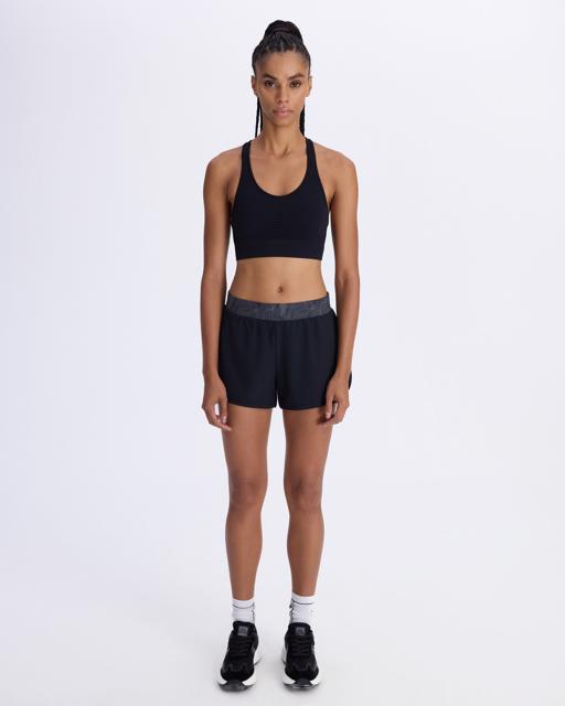 Siyah Ezra Kadın Siyah Skin Fit Sporcu Sütyeni - KAPPA® Türkiye