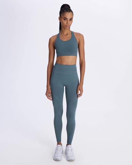 Mavi Ezra Kadın Cam Göbeği Skin Fit Sporcu Sütyeni - KAPPA® Türkiye