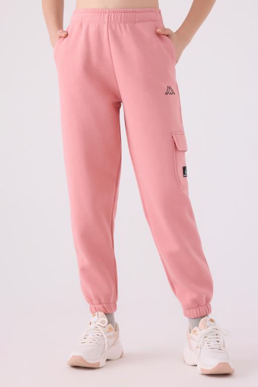Pembe Logo Doria Kız Çocuk Pembe Regular Fit Eşofman Altı - KAPPA® Türkiye