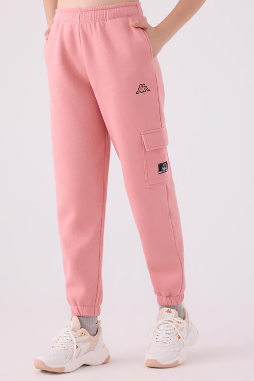 Pembe Logo Doria Kız Çocuk Pembe Regular Fit Eşofman Altı - KAPPA® Türkiye