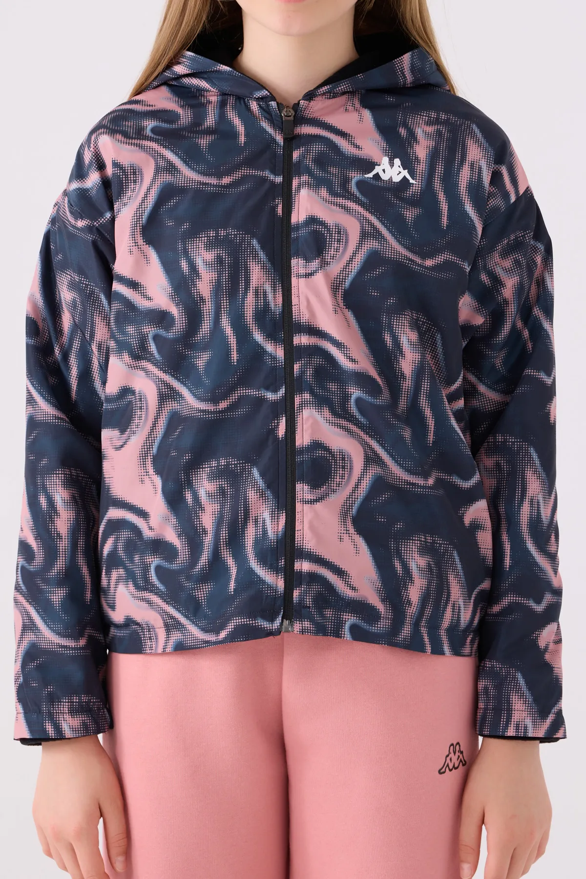 Pembe Authentic  Devin Kız Çocuk Pembe Regular Fit Yağmurluk